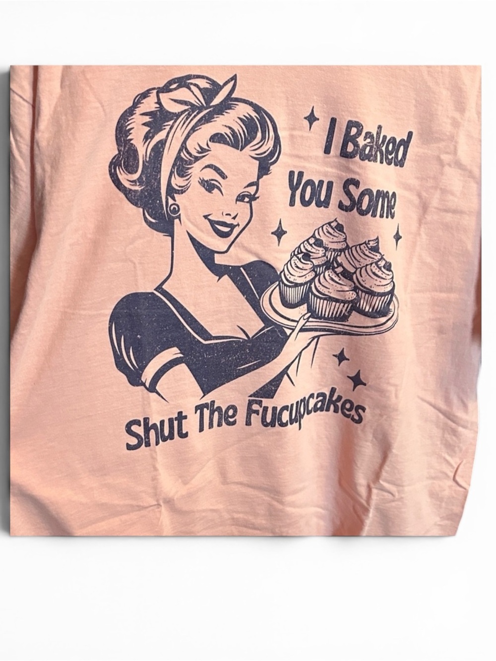 Lg Comfort Colors Pink Graphic Tee